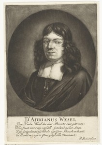 Portret van Adriaan Wesel