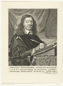 Portret van Adrianus Heereboord