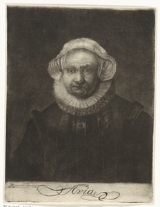 Portret van Aechje Claesdr.