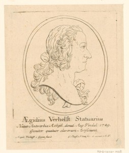 Portret van Aegid Verhelst
