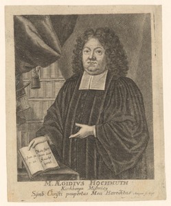 Portret van Aegidius Hochmuth