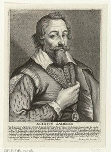 Portret van Aegidius Sadeler