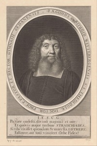 Portret van Aegidius Strauch