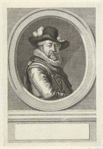 Portret van Albert Coenraads Burgh