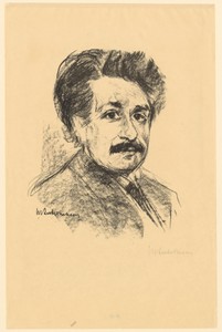 Portret van Albert Einstein