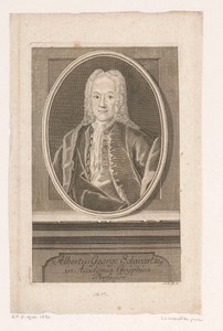 Portret van Albert Georg Schwarz