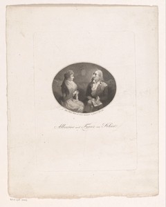Portret van Albertine en Franz Alexander von Kleist