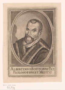 Portret van Albertino Bottoni