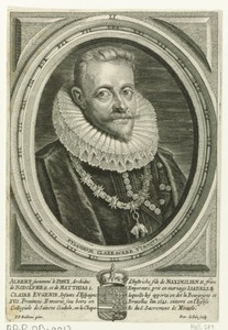Portret van Albrecht, aartshertog van Oostenrijk