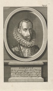 Portret van Albrecht, aartshertog van Oostenrijk