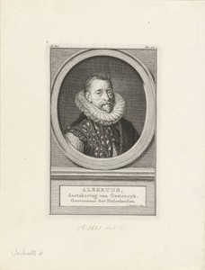 Portret van Albrecht, aartshertog van Oostenrijk