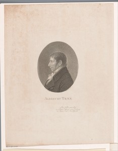Portret van Albrecht Daniel Thaer