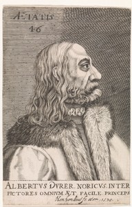 Portret van Albrecht Dürer