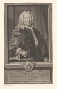 Portret van Albrecht Haller