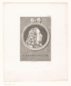 Portret van Albrecht Haller