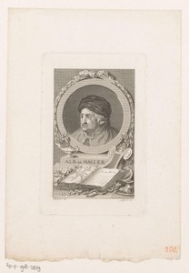 Portret van Albrecht Haller