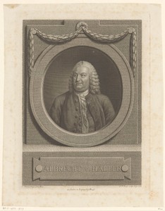Portret van Albrecht von Haller