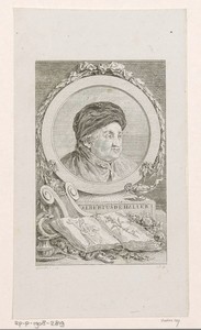 Portret van Albrecht von Haller