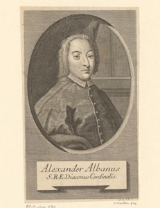Portret van Alessandro Albani