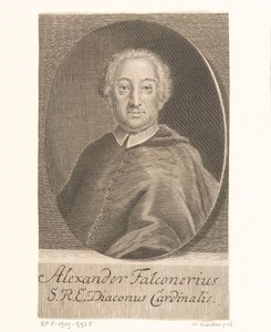 Portret van Alessandro Falconieri