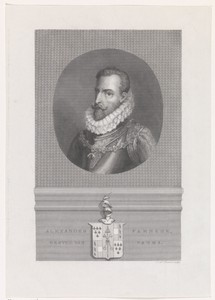 Portret van Alessandro Farnese, hertog van Parma