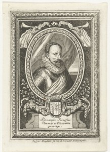 Portret van Alexander Farnese