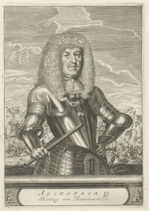 Portret van Alexander Hippolyte II, hertog van Bournonville