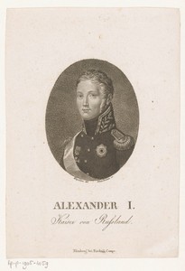 Portret van Alexander I