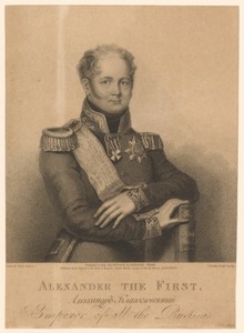 Portret van Alexander I, tsaar van Rusland