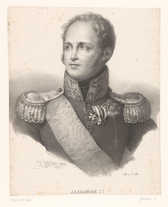 Portret van Alexander I van Rusland
