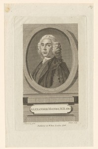 Portret van Alexander Monro