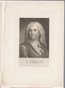 Portret van Alexander Thiele