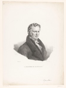 Portret van Alexander von Humboldt