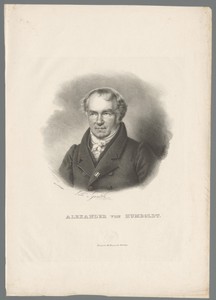 Portret van Alexander von Humboldt