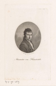 Portret van Alexander von Humboldt