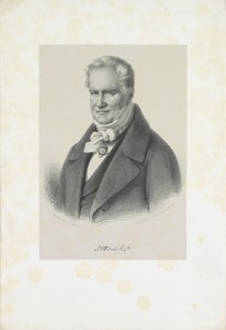 Portret van Alexander von Humboldt