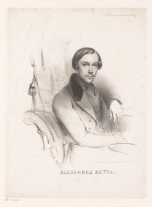 Portret van Alexandre Batta