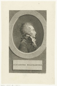 Portret van Alexandre Beauharnois