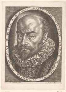 Portret van Alexandre Bouchart op 49-jarige leeftijd