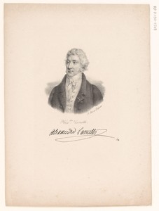 Portret van Alexandre de Lameth