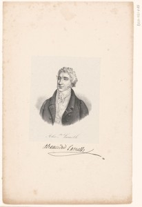 Portret van Alexandre de Lameth