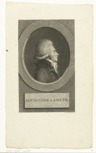 Portret van Alexandre-Théodore-Victorgraaf van Lameth