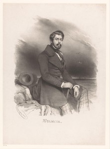 Portret van Alexandre Thomas Francia