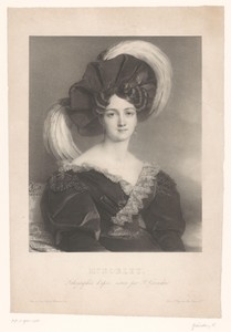 Portret van Alexandrine Noblet