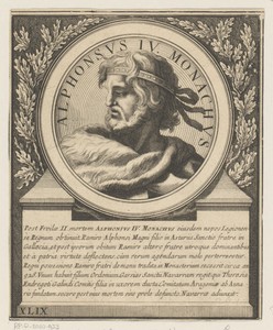 Portret van Alfons IV, koning van León