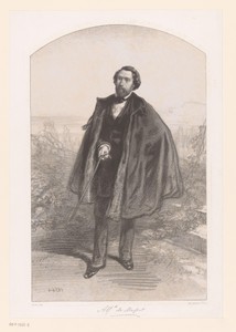 Portret van Alfred de Musset