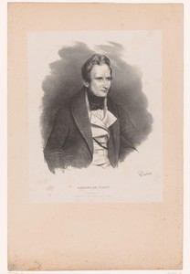 Portret van Alfred de Vigny