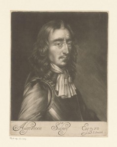 Portret van Algernon Sidney Esqr.