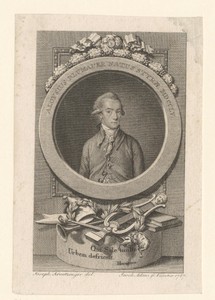Portret van Alois Blumauer