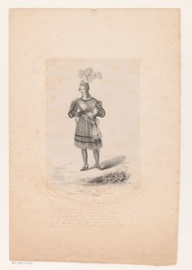 Portret van Amalia Masi als Tancredi